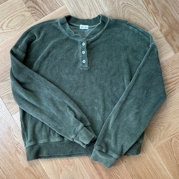 Donni. Henley Long Sleeve top - Picture 3 of 4